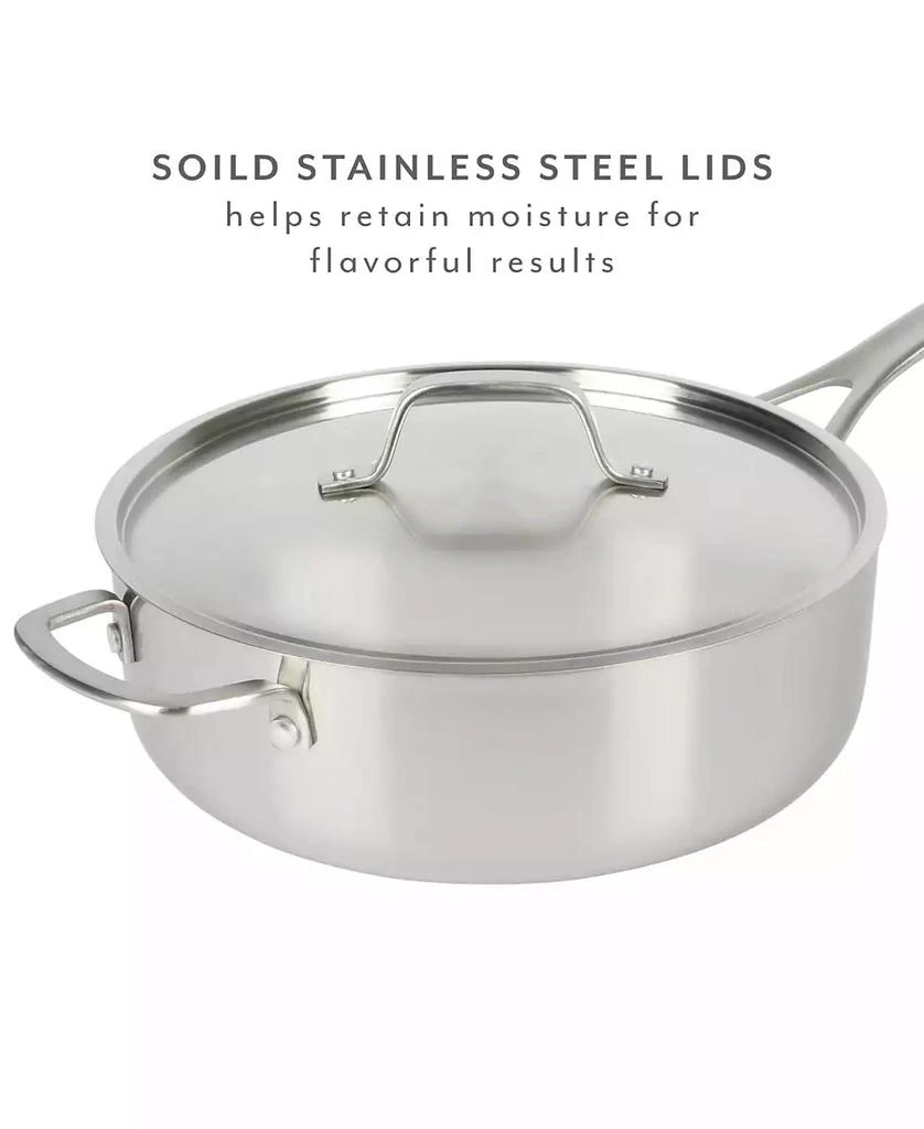 Sur La Table Pine and Pike 10-piece Stainless Steel Cookware Set 6