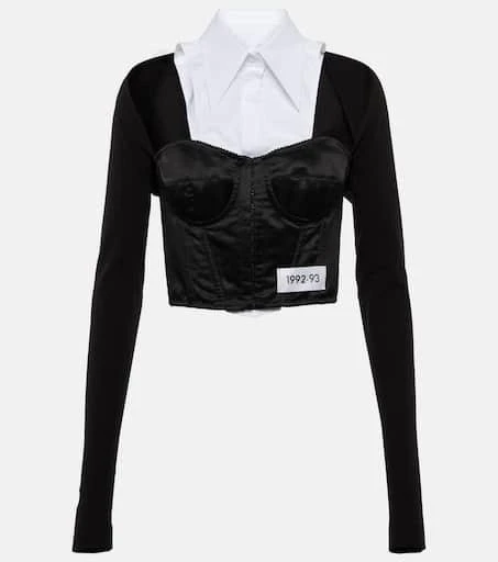 Dolce & Gabbana x Kim off-shoulder bustier top 1