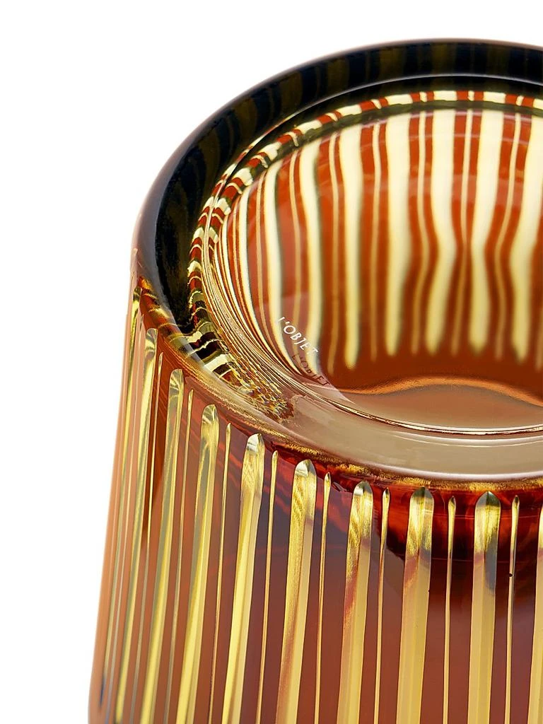 L
Objet Prism Glass Ice Bucket With Tongs 4