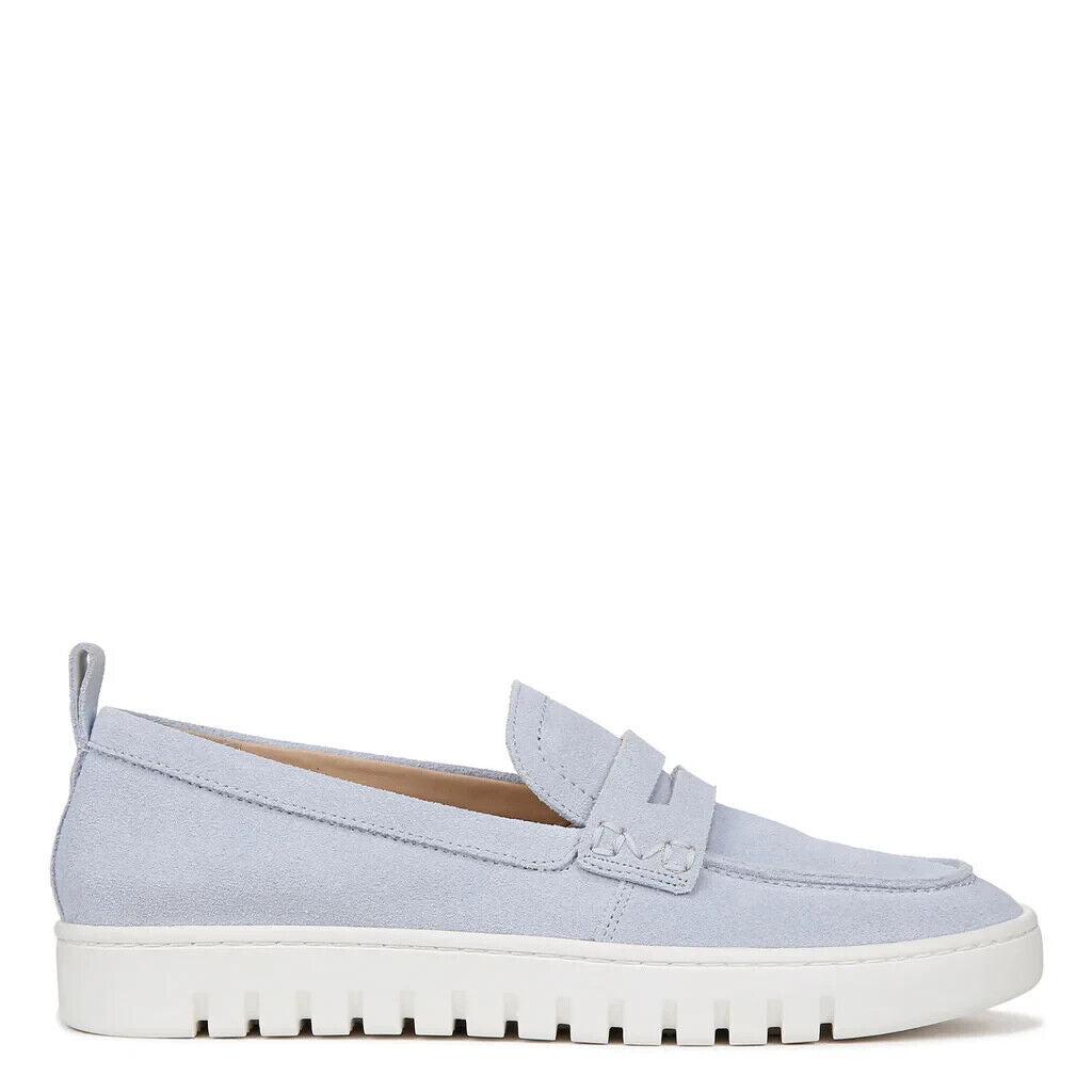 VIONIC Uptown Slip-on I6609L1-402 Women's US 9 Blue Suede Comfort Loafers VDA323