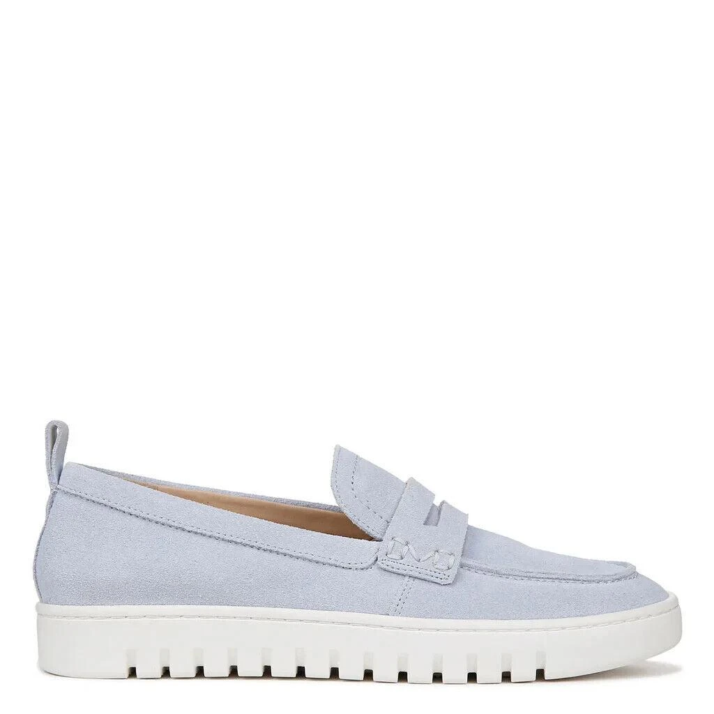 VIONIC Uptown Slip-on I6609L1-402 Women's US 9 Blue Suede Comfort Loafers VDA323 2
