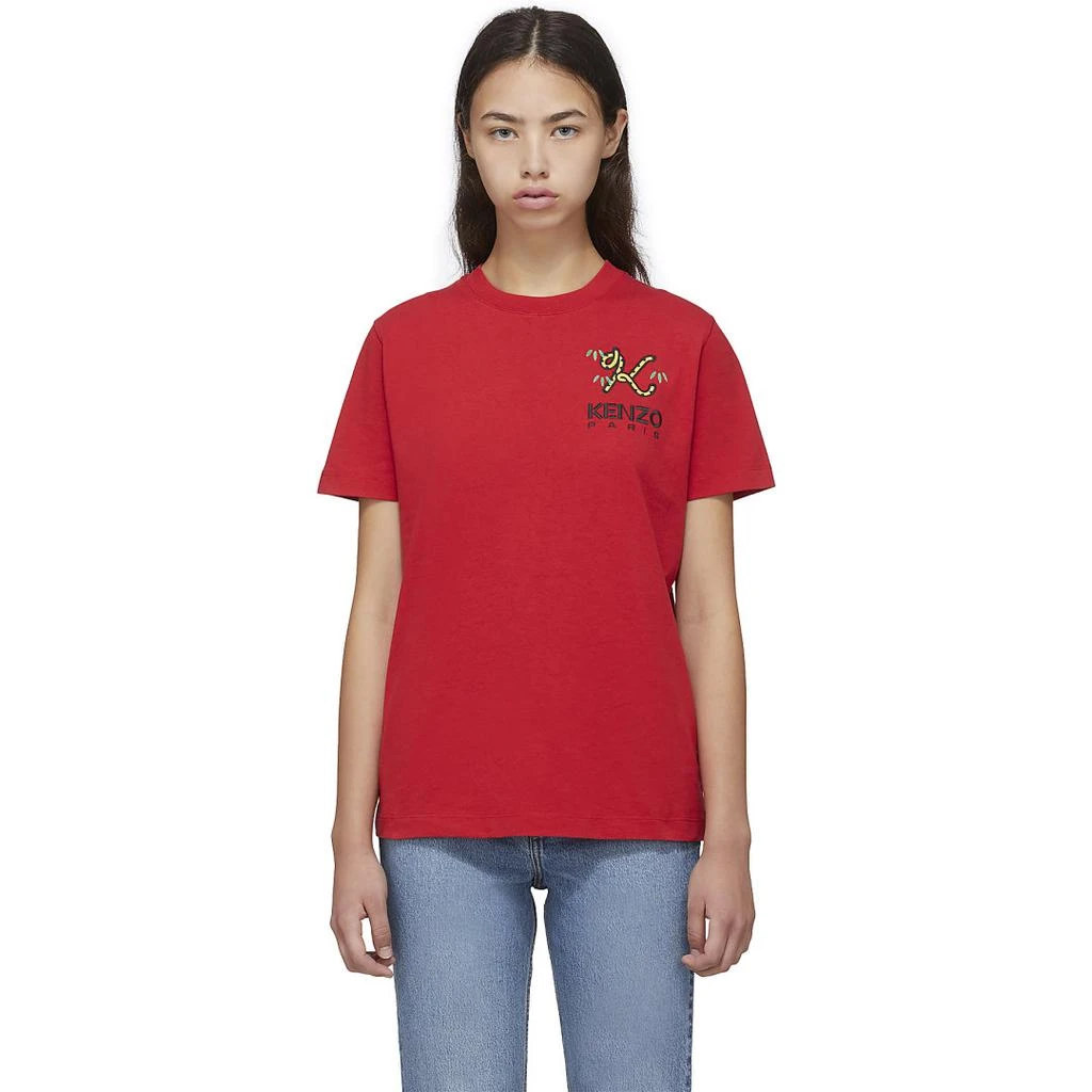 Kenzo 'Tiger Tail K' Loose T-Shirt 1