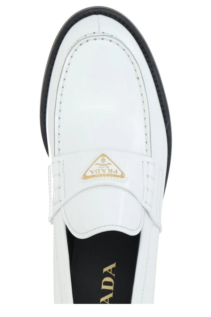Prada Prada Triangle-Logo Slip-On Loafers 3