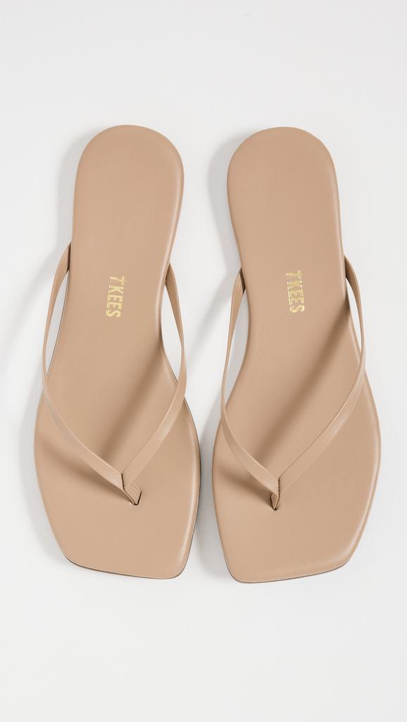 Tkees Square Toe Lily Flip Flops