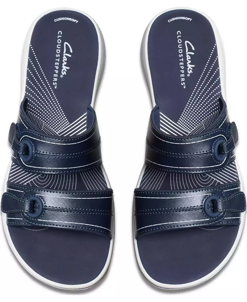 Clarks Cloudsteppers Breeze Maye Slip-On Flat Sandals 7