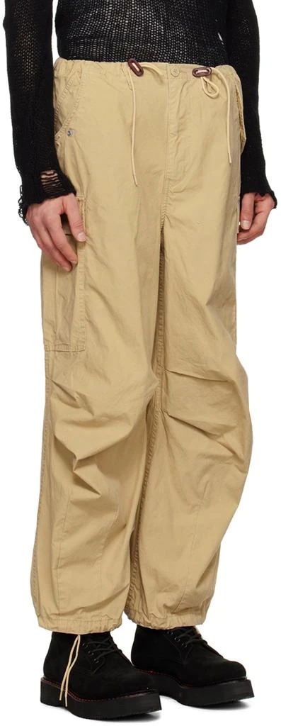R13 Khaki Balloon Army Trousers 2