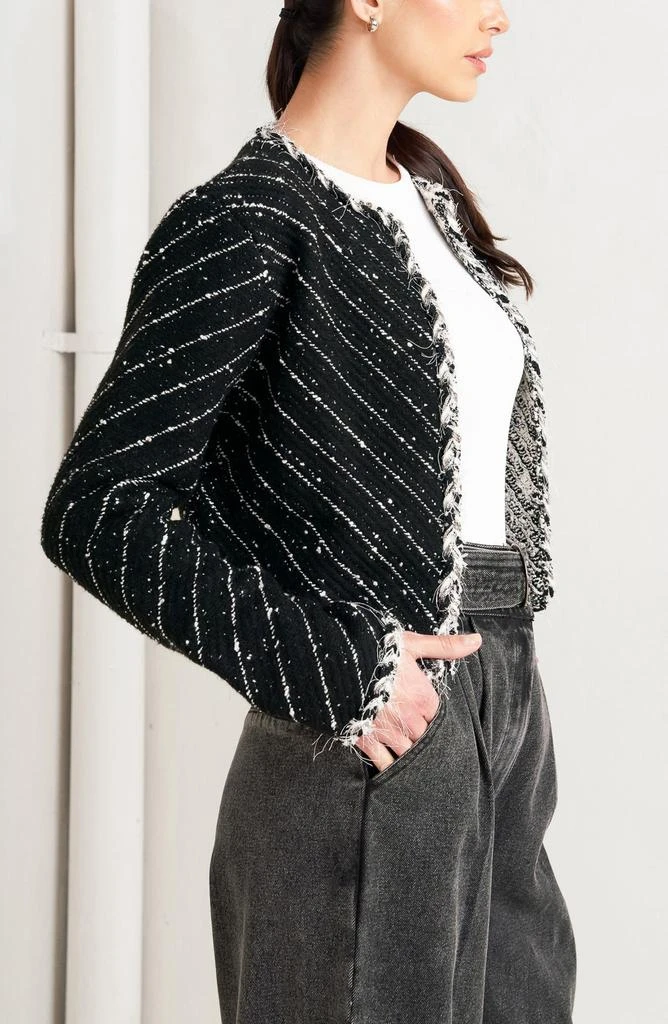 FREEMARKET Crop Knit Jacket 7