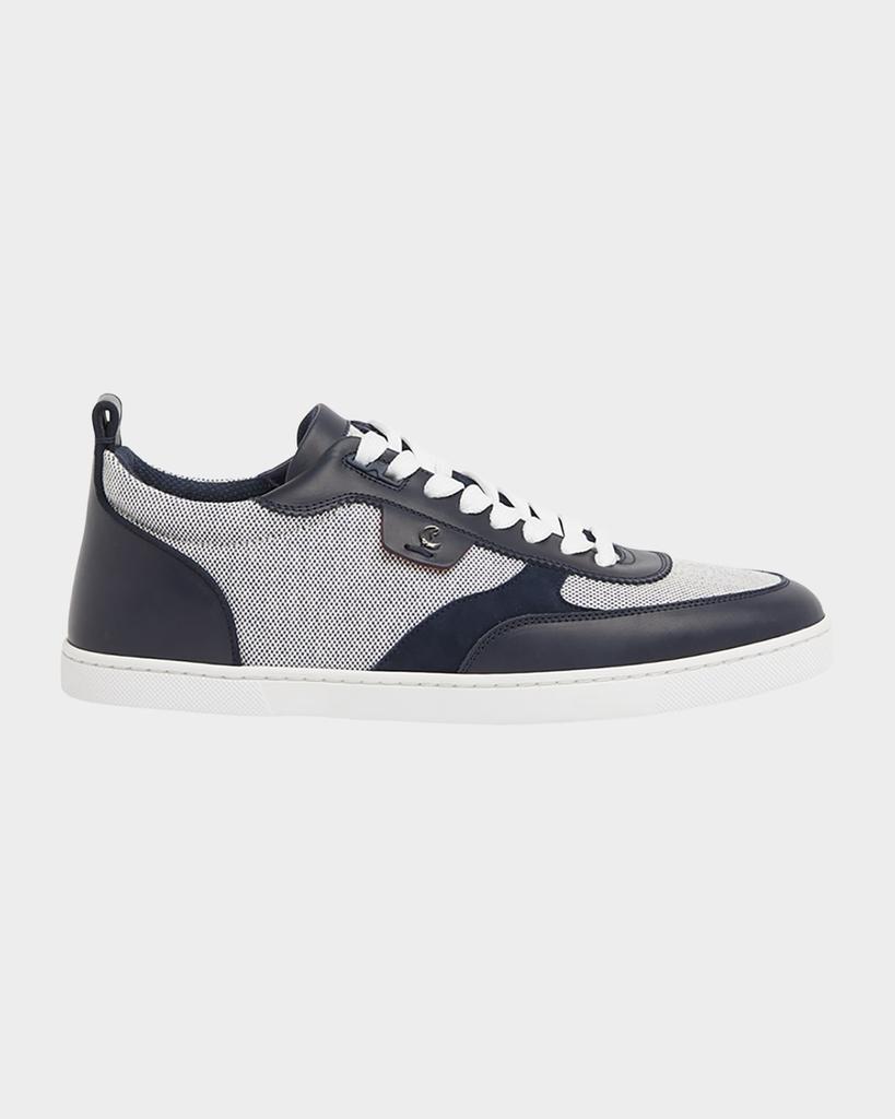 Christian Louboutin Men's Tutti Rui Flat Low-Top Sneakers