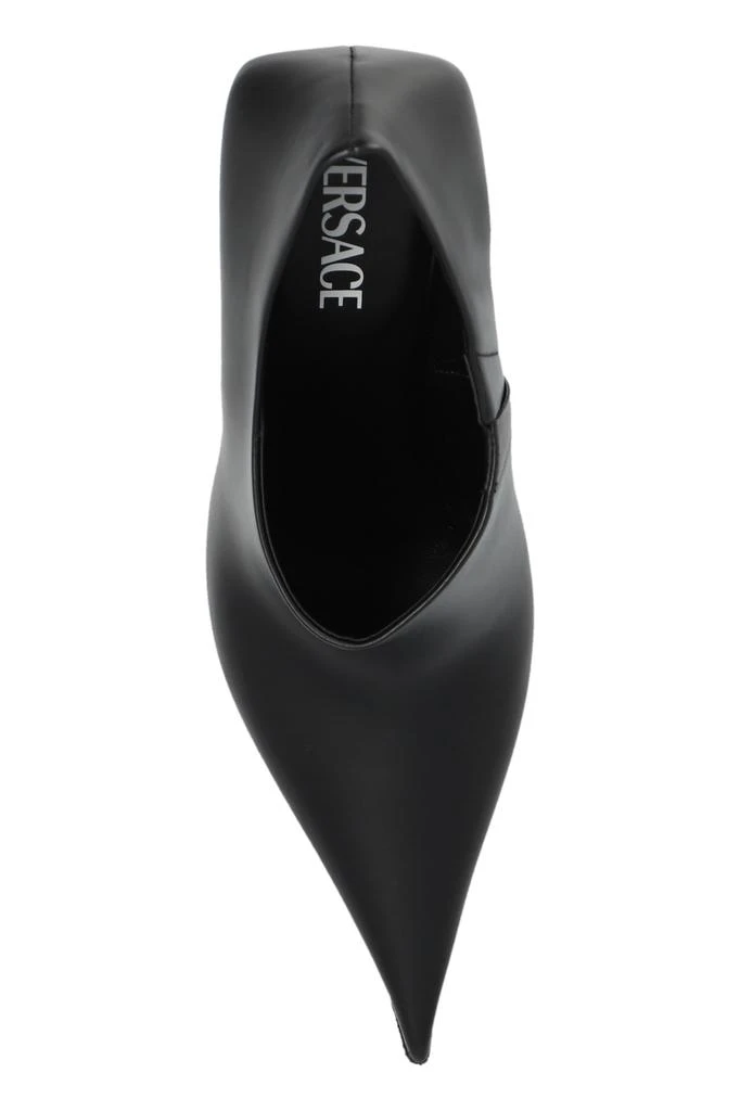 Versace Versace Leather Ankle Boots 6