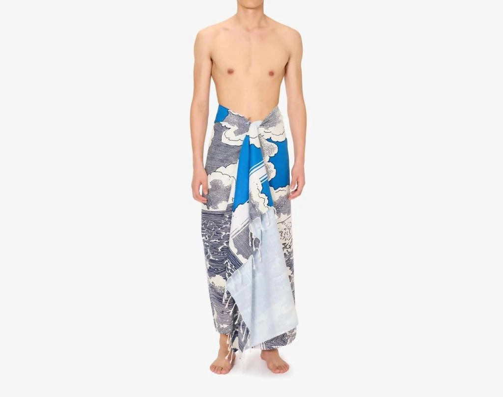 Inoui Editions Inoui Editions - Fouta 100 Oceanique Towel 3