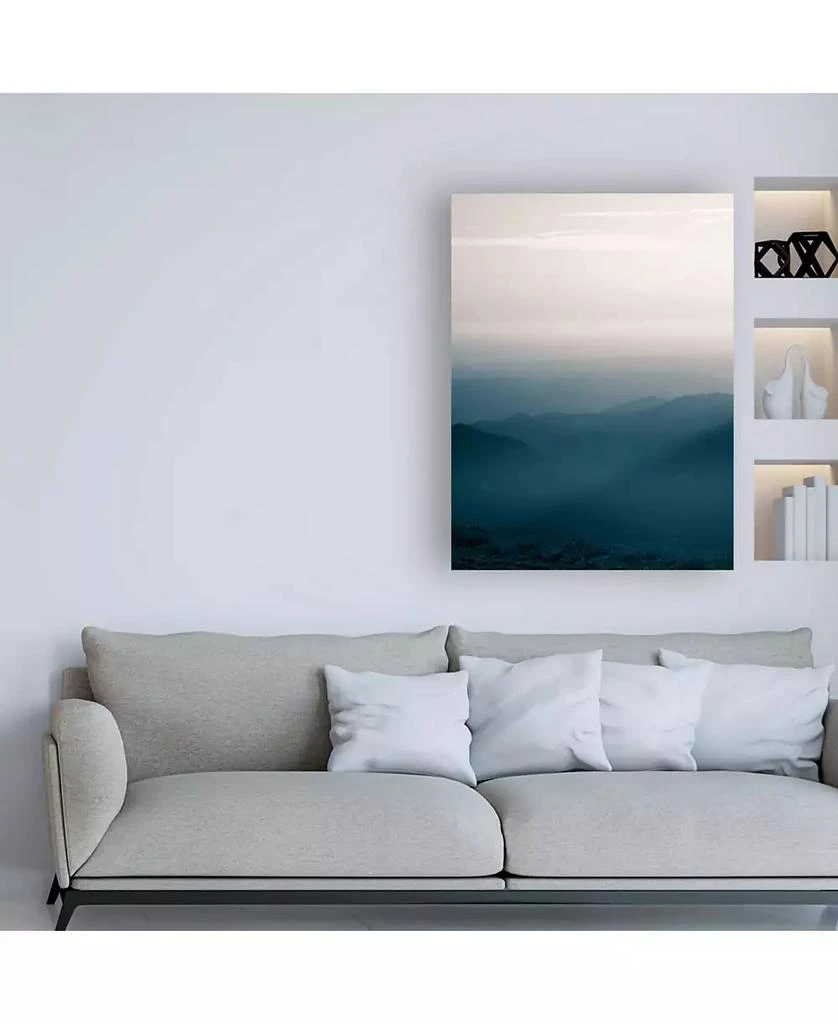 Trademark Global PhotoINC Studio Blue Mountains V Canvas Art - 27" x 33.5" 3
