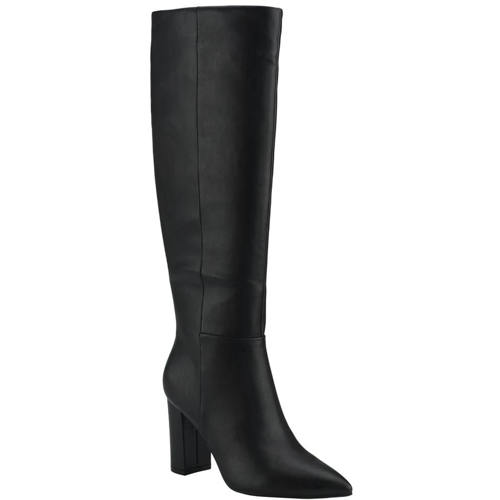 Marc Fisher Grapple Womens Faux Leather Tall Knee-High Boots 3