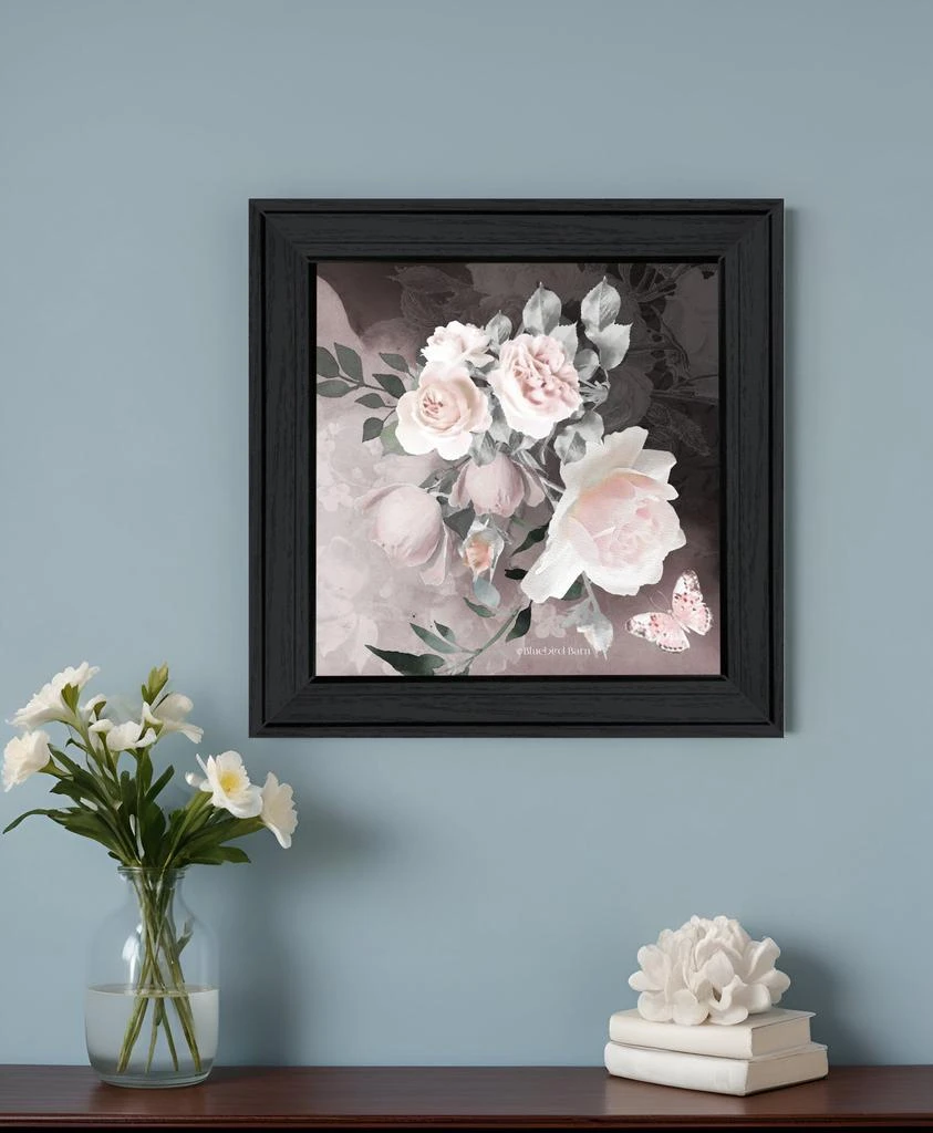 Hivvago Noir Roses IV 4 Black Framed Print Wall Art