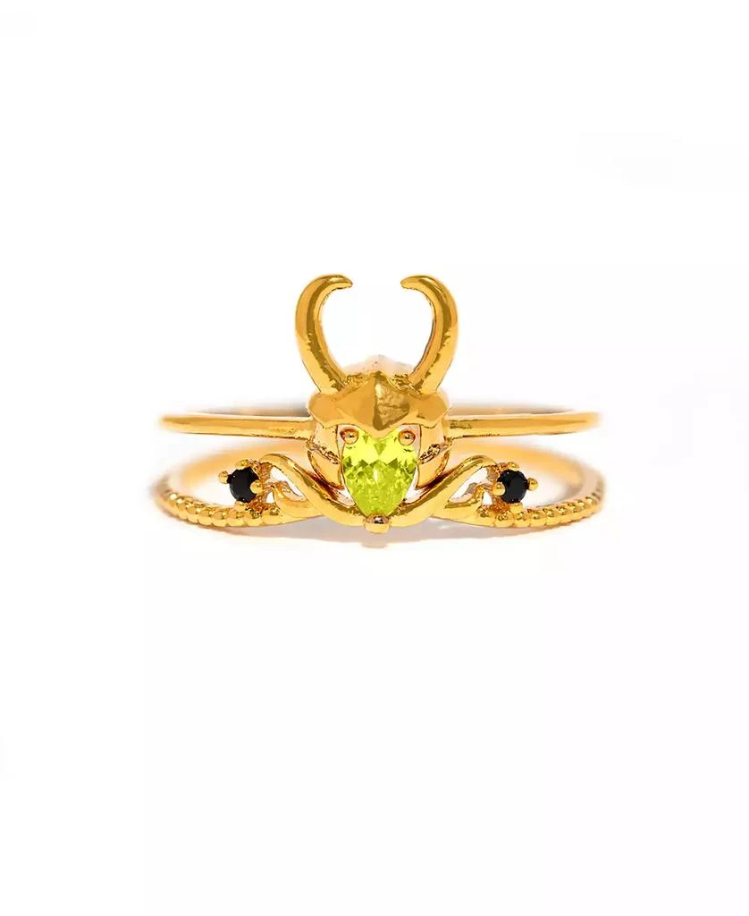 Girls Crew Crystal Marvel Studios Loki God of Stories Ring Set - Rings ...