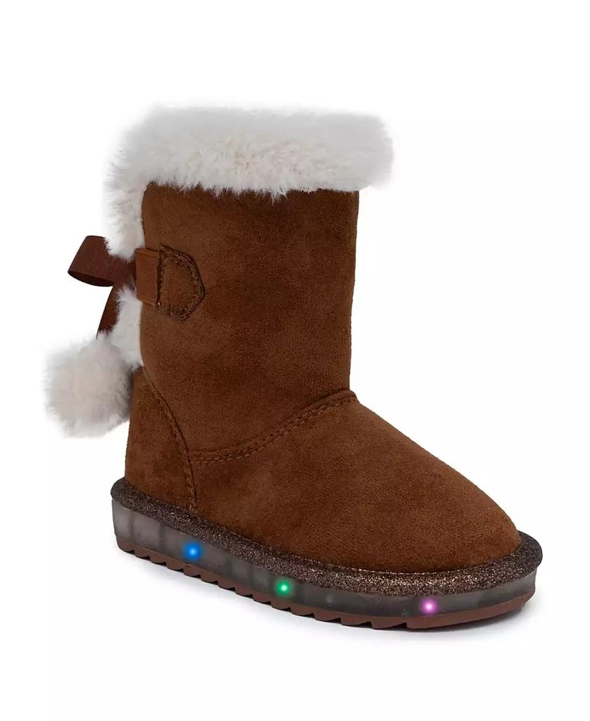 Sugar Toddler Girls Maizen Cozy Light-Up Pull On Boots 1