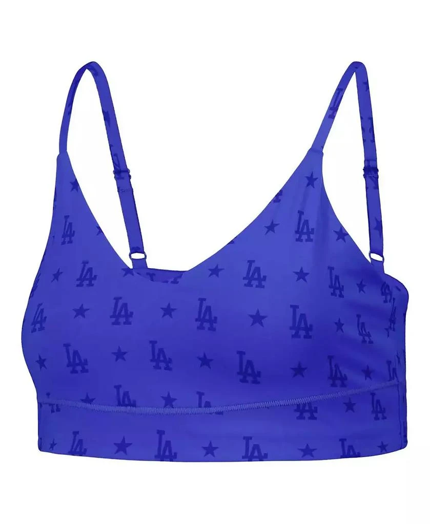 Terez Women's Royal Los Angeles Dodgers Active Bra 2