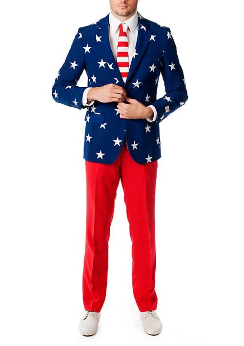 OppoSuits Stars And Stripes Suit 1