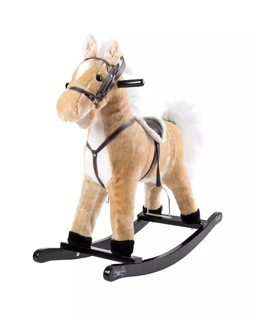 Trademark Global Happy Trails Rocking Horse Plush Animal 1