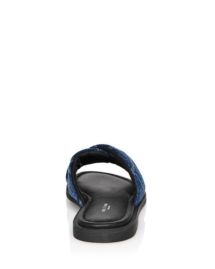 Rag & Bone Women's Geo Crossover Strap Slide Sandals 4
