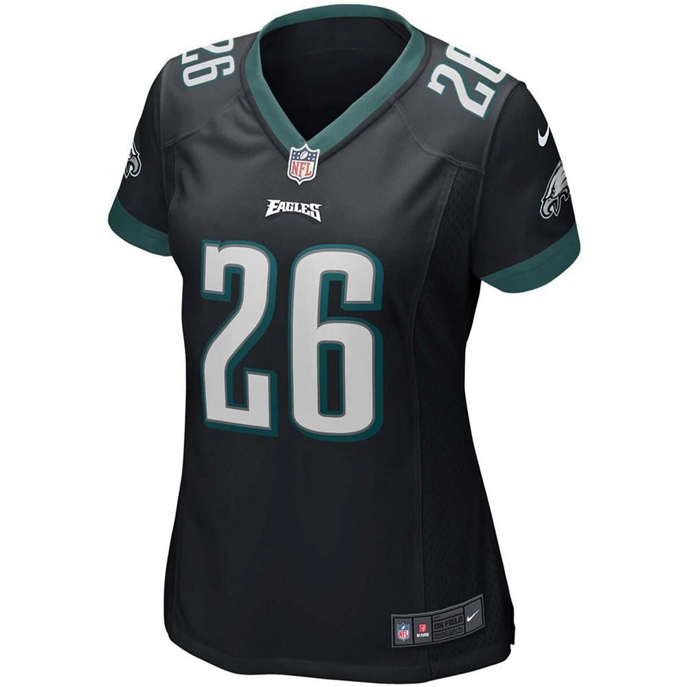 NIKE Women's Miles Sanders Black Philadelphia Eagles Game Jersey 2