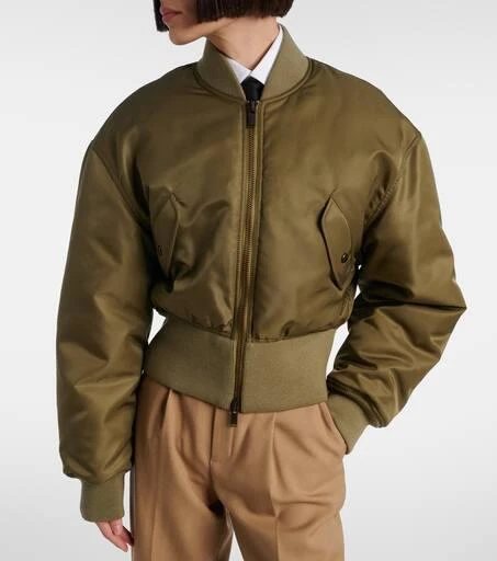 Yves Saint Laurent Padded bomber jacket 5