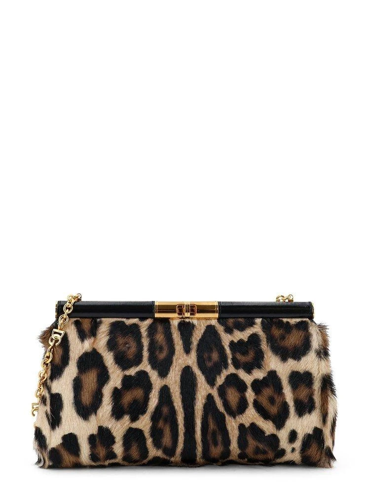 Dolce
Gabbana Dolce
Gabbana Leopard Printed Clutch Bag