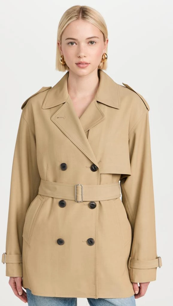 Rag & Bone Beverly Cropped Trench 7