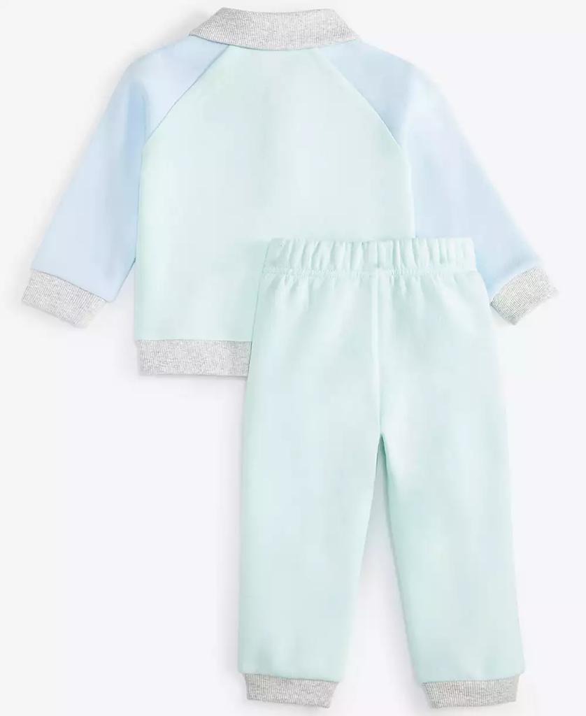 First Impressions Baby Boys Fleece Colorblocked Top & Pants, 2 Piece Set, Created for Macy's