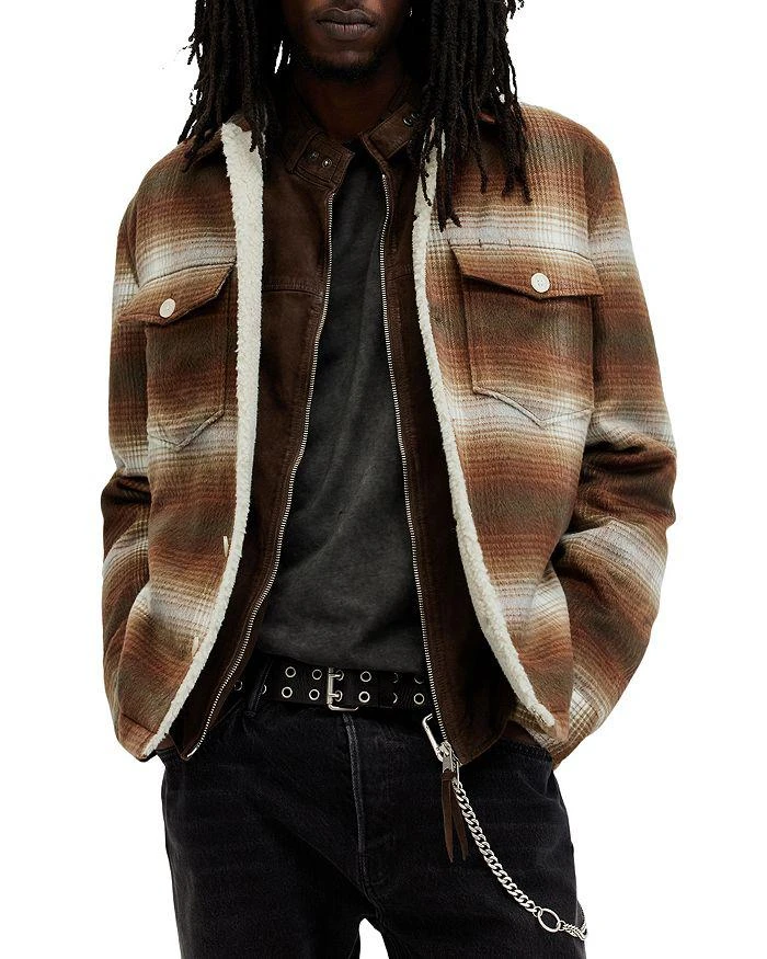ALL SAINTS Ormond Regular Fit Shirt Jacket   3
