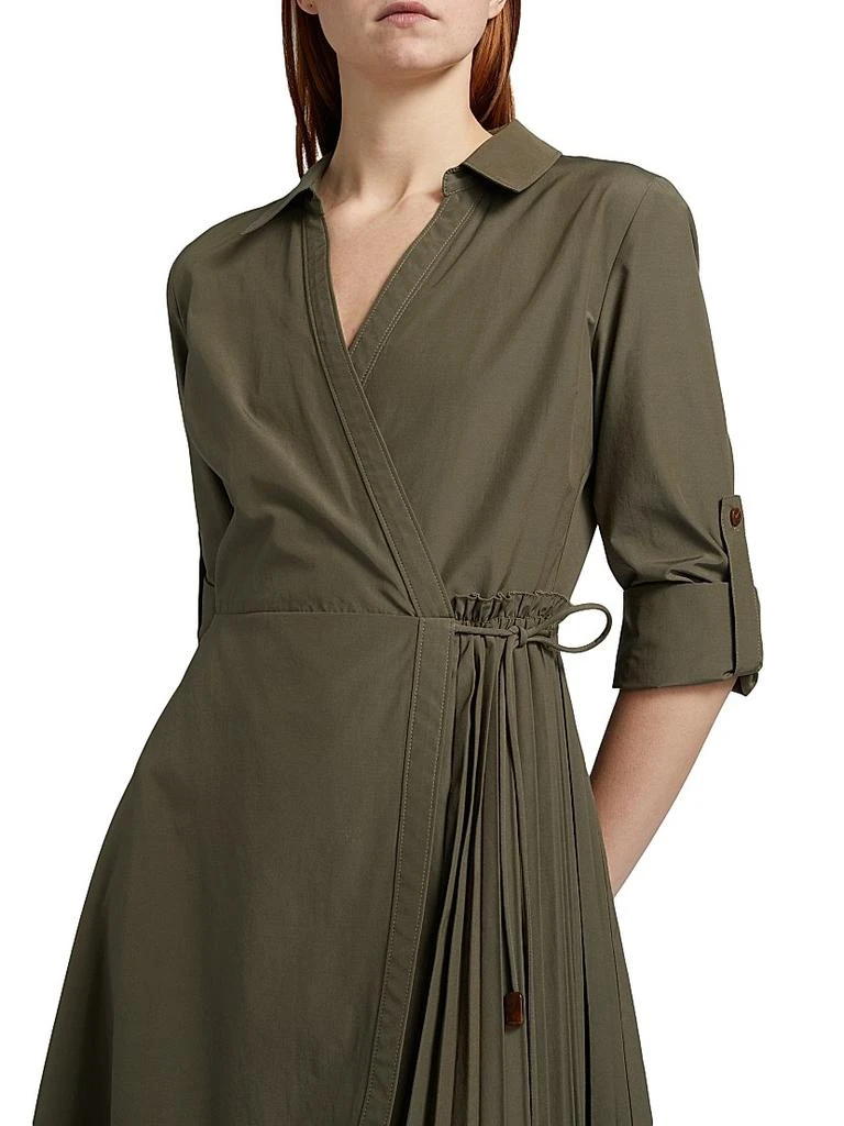 Tanya Taylor Shivon Cotton Poplin Midi-Dress 6