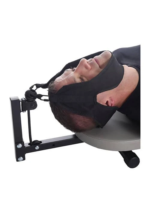 Stamina Inline Backstretch Bench W  Cervical Traction 3
