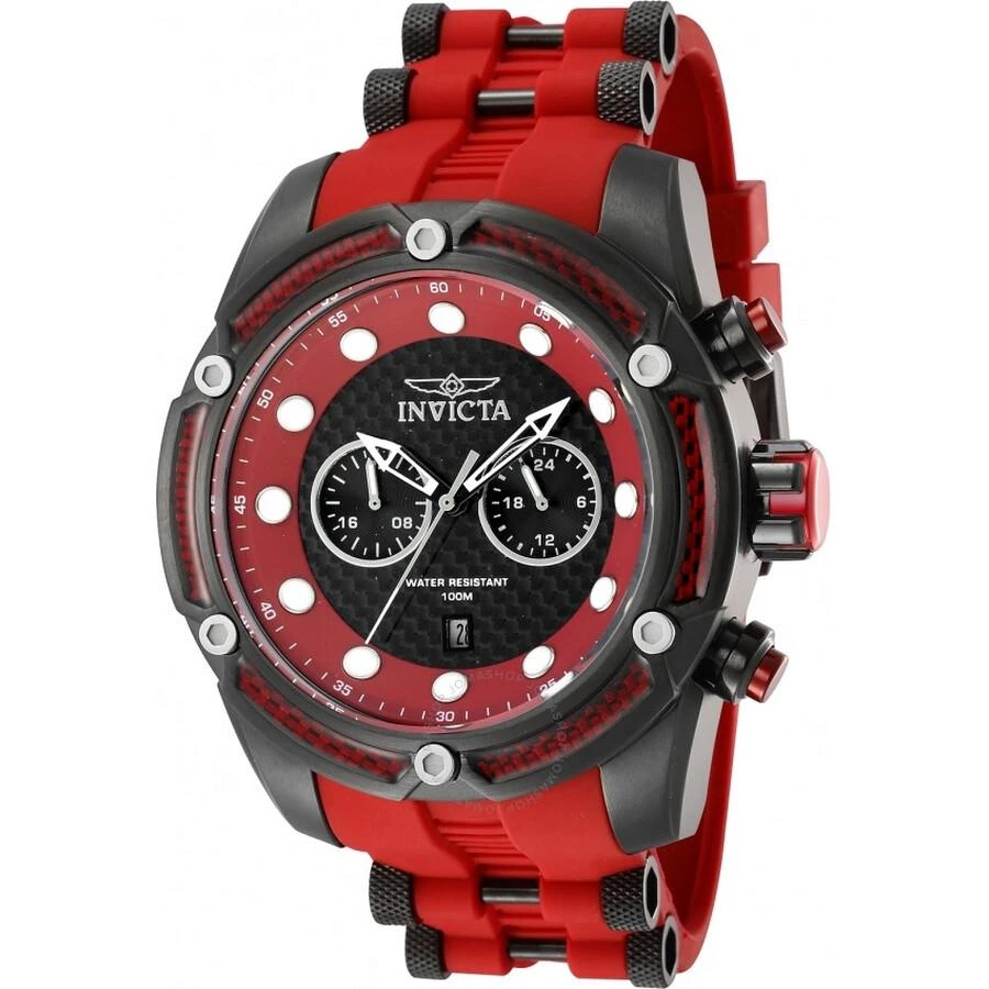 Invicta Bolt GMT Quartz Black Dial Men's Watch 42296 1