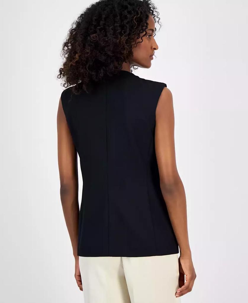 Anne Klein Women's Four-Button Vest
