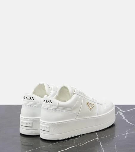 Prada Downtown Bold leather platform sneakers 3