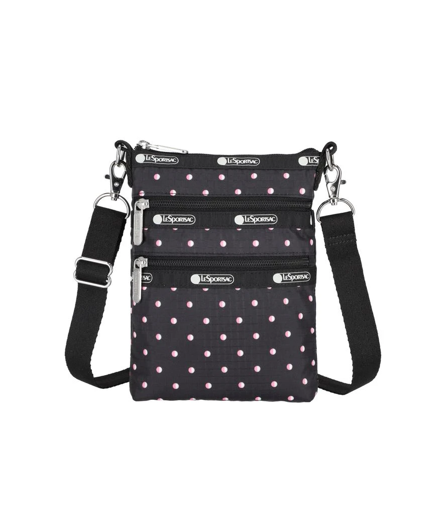 LeSportsac 3-Zip Crossbody 1