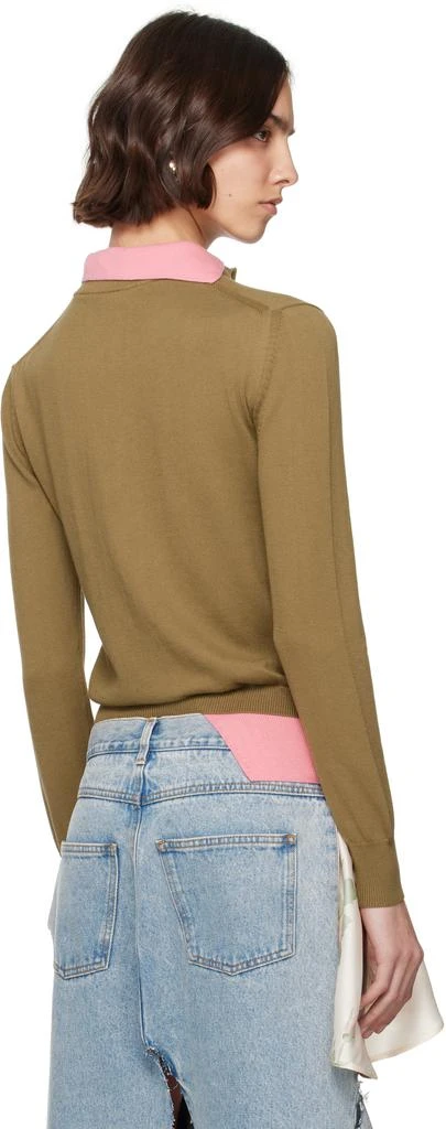 ALL-IN Beige & Pink Double Polo 3