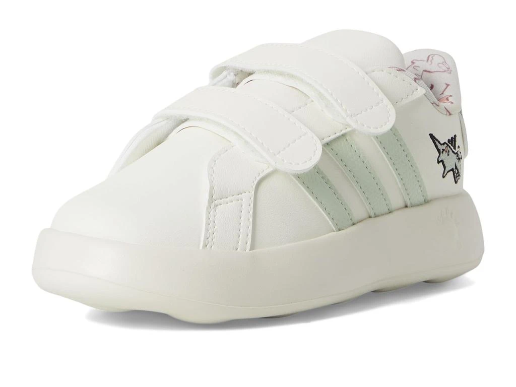 Adidas Grand Court Dino Sportswear Shoes (Toddler) 7