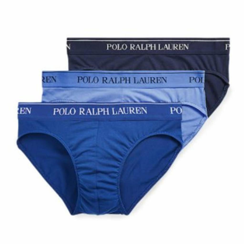 Ralph Lauren Polo Ralph Lauren Logo Band Three-Pack Briefs