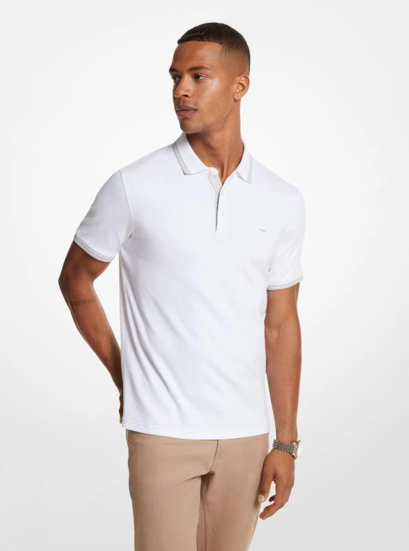 Michael Kors Greenwich Cotton Polo Shirt 1