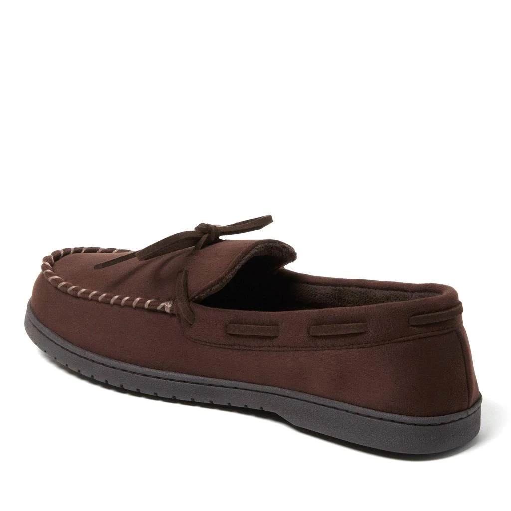 Dear Foams Men
s Toby Moccasin Slipper with Tie 2
