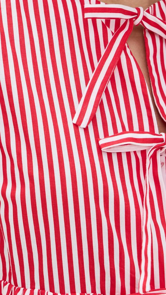 English Factory Stripe Sleeveless Bow Dress 5