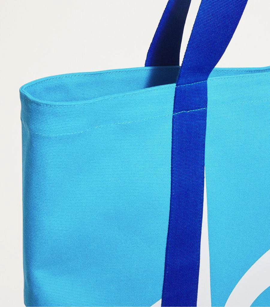 Harrods Large Cotton Logo Tote Bag 4