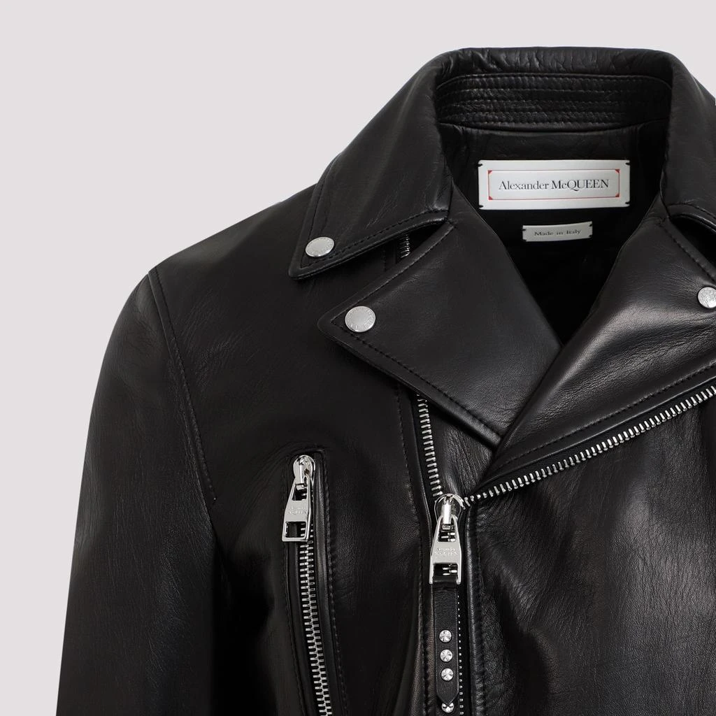 Alexander McQueen LEATHER BIKER JACKET 4