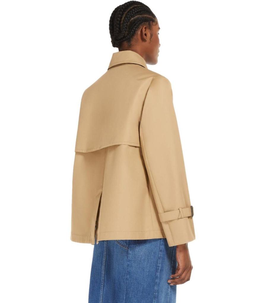 Weekend Max Mara Biglia Beige Short Trench – On Sale Now