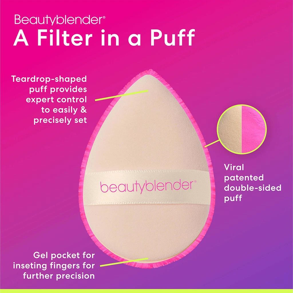 beautyblender beautyblender POWER POCKET PUFF Dual Sided Powder Puff 5