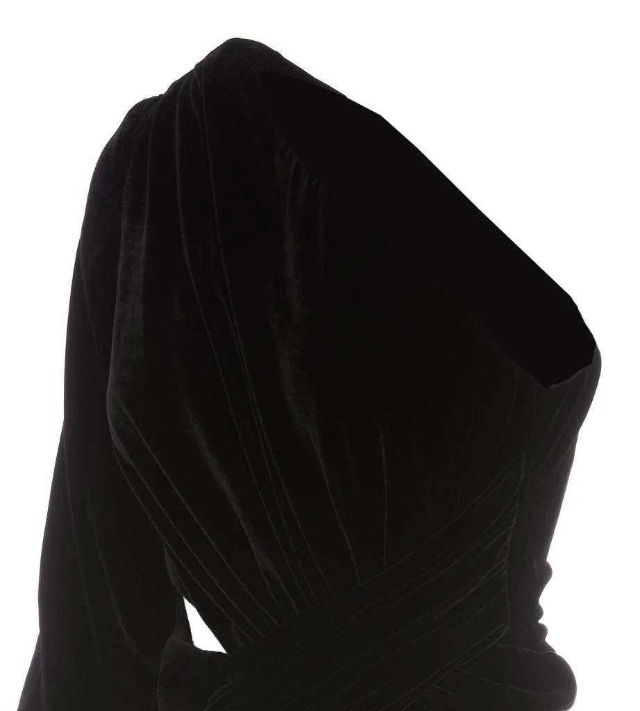 Costarellos Costalleros One-Shoulder Cut-Out Dress 3