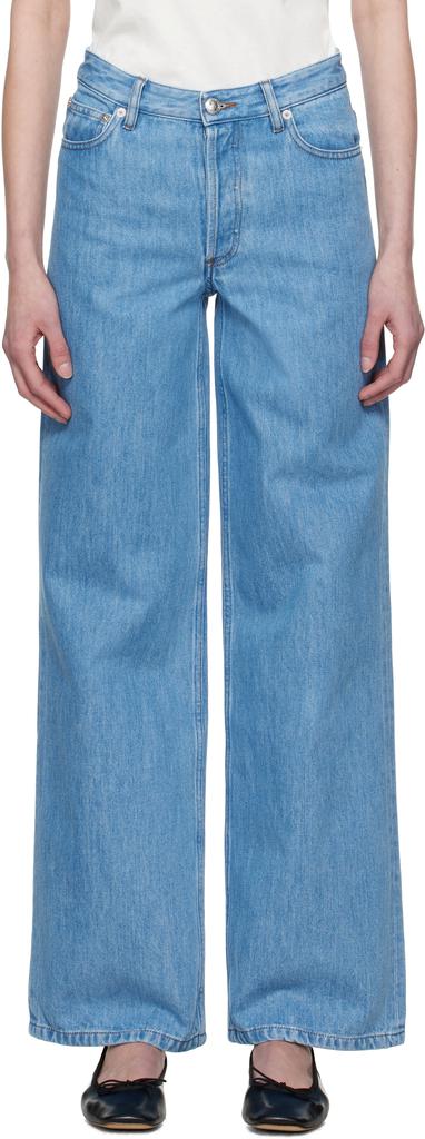A.P.C. Blue Elisabeth Jeans
