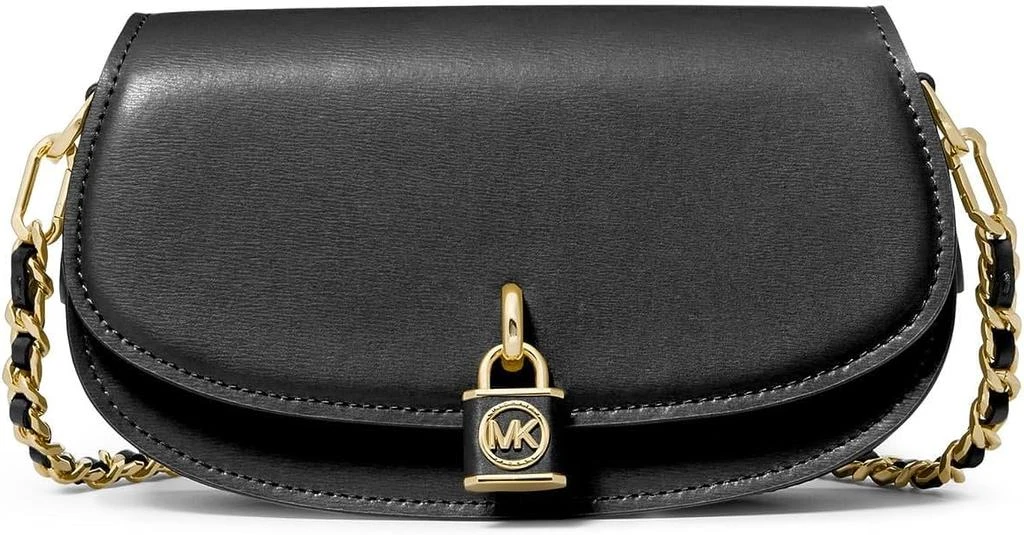 MICHAEL Michael Kors Michael Michael Kors Mila Small East/West Chain Sling Messenger Black 2