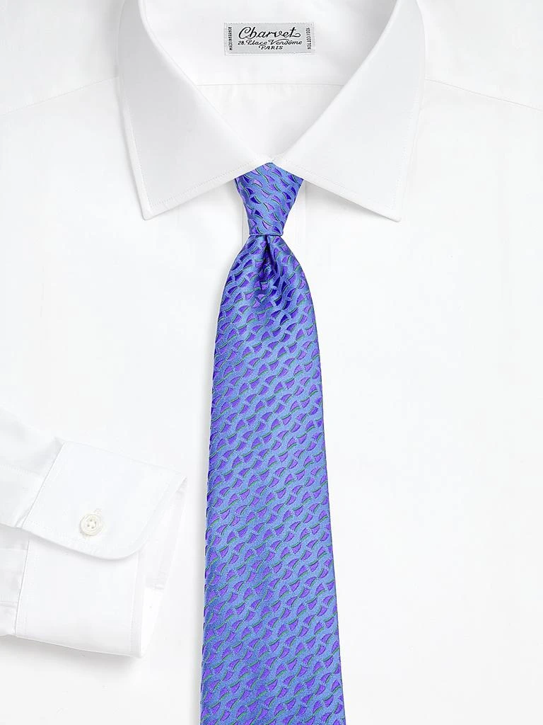 Charvet Geometric Silk Tie 2