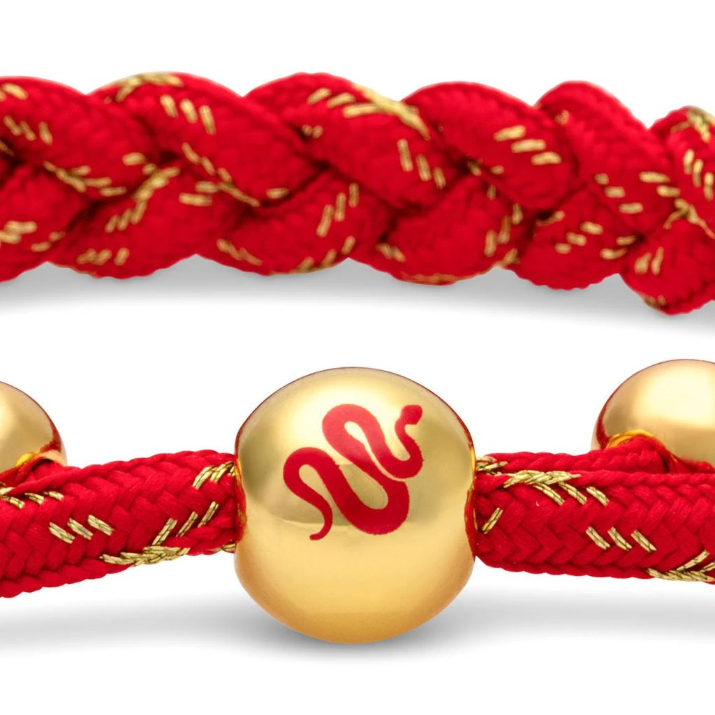 Rastaclat Original Hand Braided Lunar New Year (Snake) Adjustable Bracelet 4